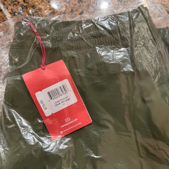 Brand new topo design 4 way stretch shorts. - Picture 3 of 4